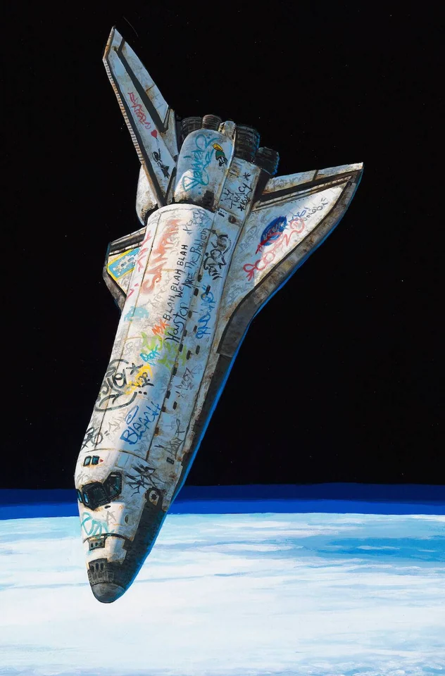 Josh Keyes — artwork 10 of 11, Retrofuturisme archive