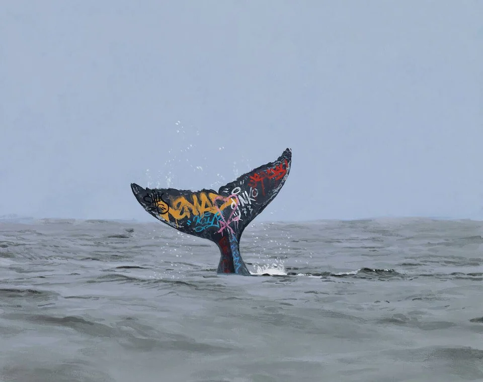 Josh Keyes — artwork 6 of 11, Retrofuturisme archive