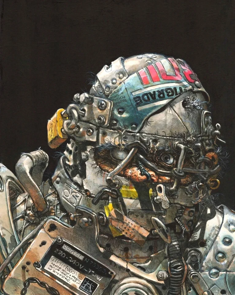 Juan Giménez — artwork 3 of 11, Retrofuturisme archive