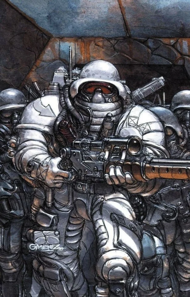 Juan Giménez — artwork 6 of 11, Retrofuturisme archive