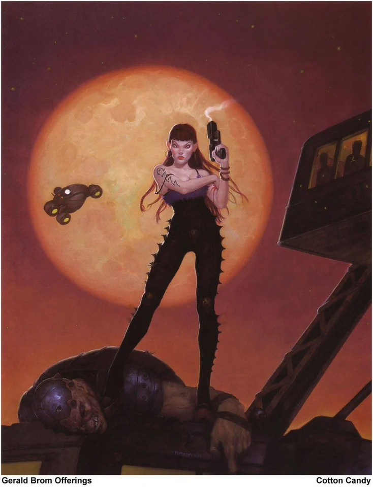Brom — artwork 2 of 12, Retrofuturisme archive