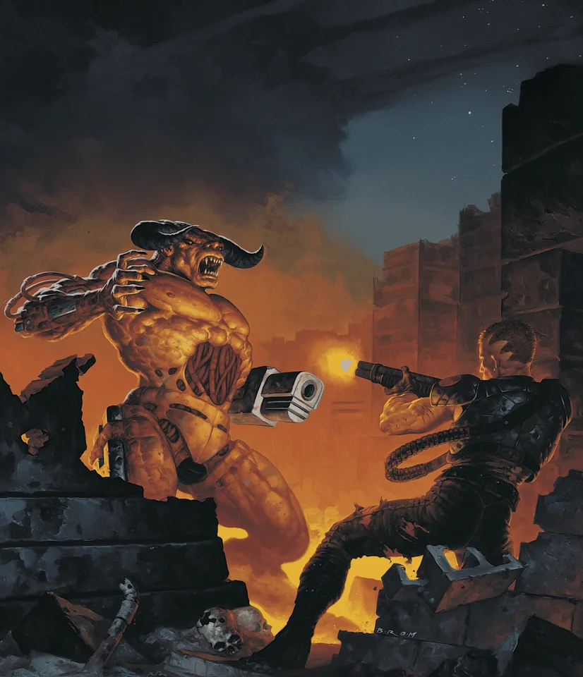 Brom — artwork 8 of 12, Retrofuturisme archive