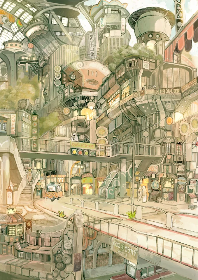 Enki Bilal — artwork 1 of 40, Retrofuturisme archive