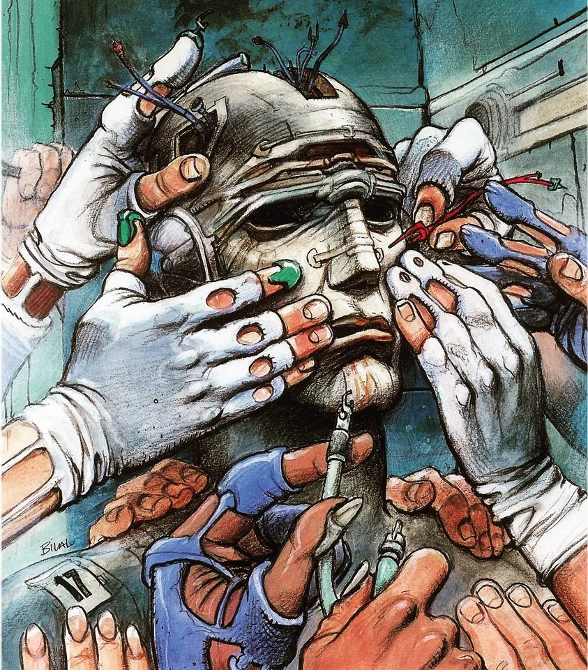Enki Bilal — artwork 13 of 40, Retrofuturisme archive