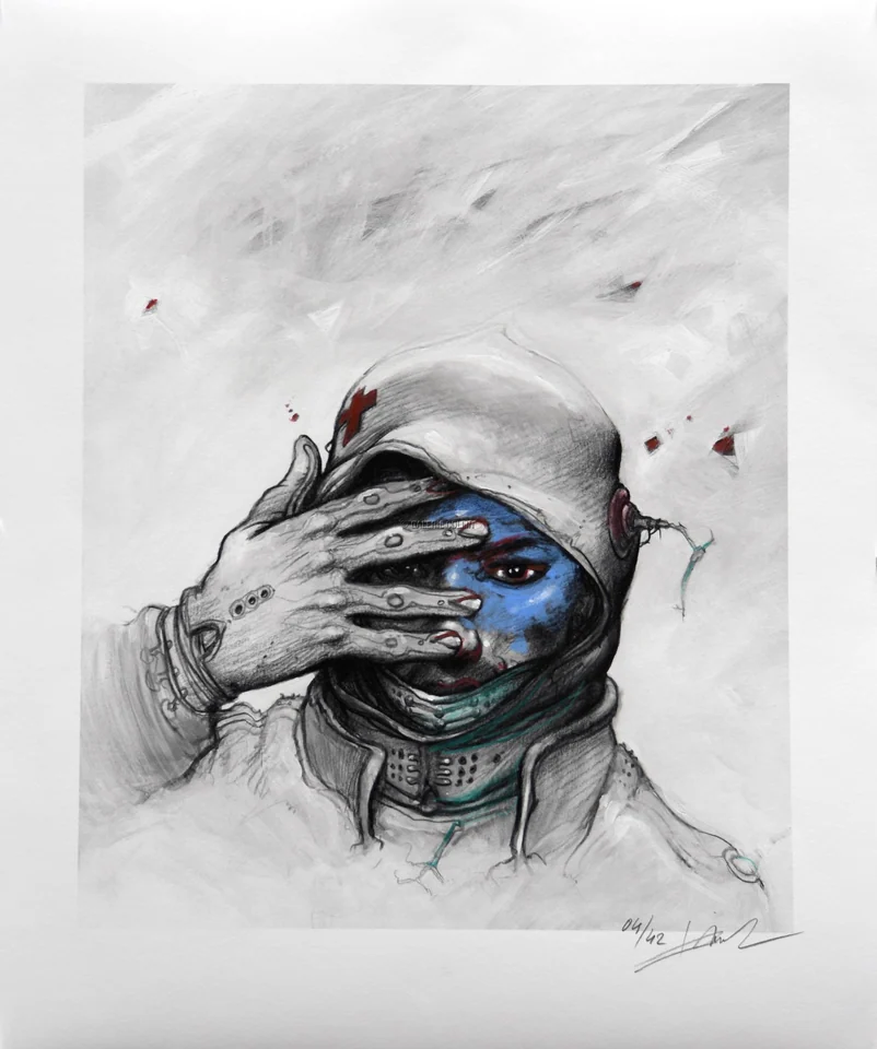 Enki Bilal — artwork 14 of 40, Retrofuturisme archive