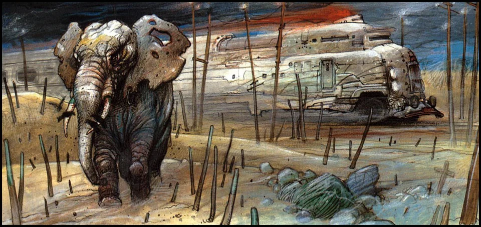 Enki Bilal — artwork 15 of 40, Retrofuturisme archive