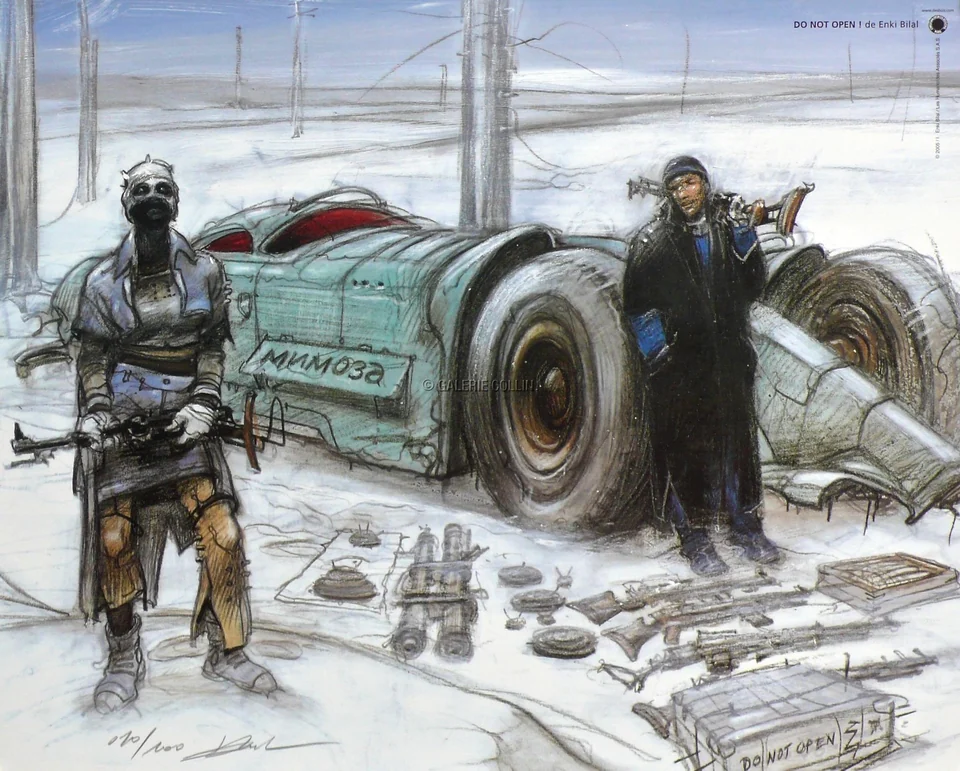 Enki Bilal — artwork 16 of 40, Retrofuturisme archive