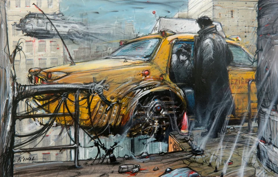 Enki Bilal — artwork 21 of 40, Retrofuturisme archive