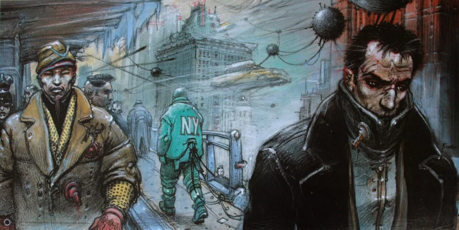 Enki Bilal — artwork 25 of 40, Retrofuturisme archive