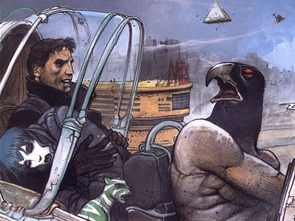 Enki Bilal — artwork 7 of 40, Retrofuturisme archive