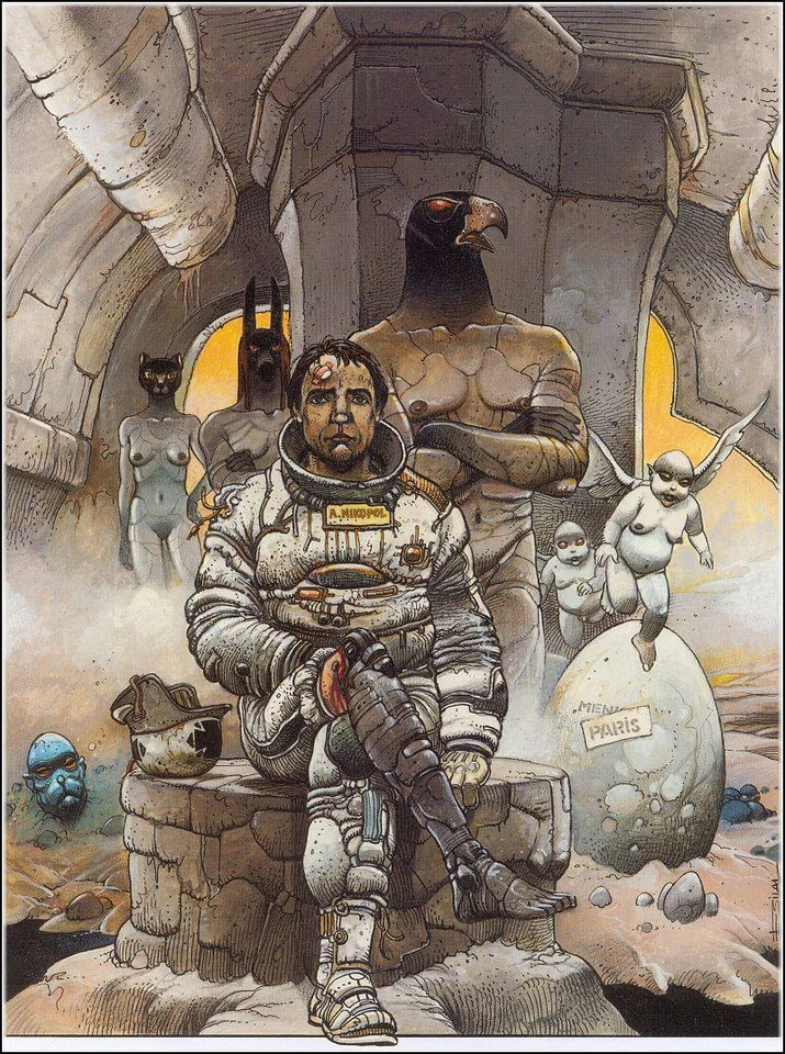 Enki Bilal — artwork 9 of 40, Retrofuturisme archive