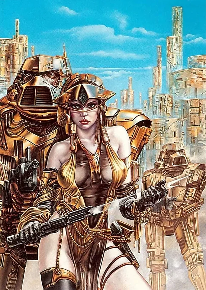 Luis Royo — artwork 10 of 24, Retrofuturisme archive