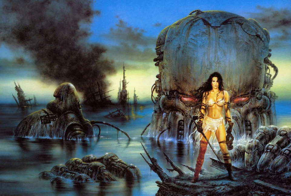 Luis Royo — artwork 17 of 24, Retrofuturisme archive