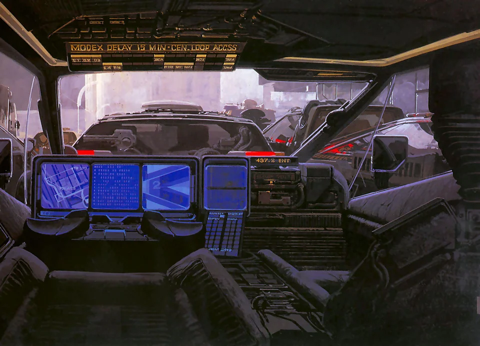 Syd Mead — artwork 5 of 24, Retrofuturisme archive