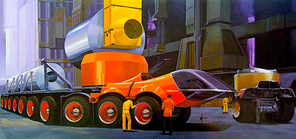 Syd Mead — artwork 6 of 24, Retrofuturisme archive