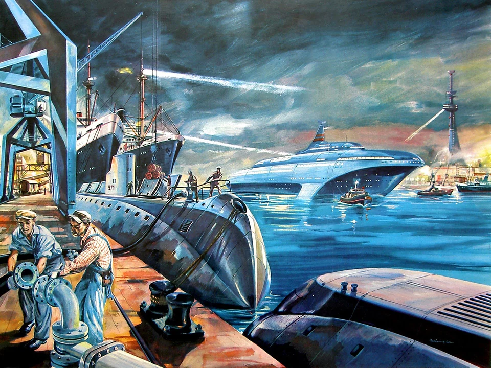 Klaus Bürgle — artwork 5 of 25, Retrofuturisme archive