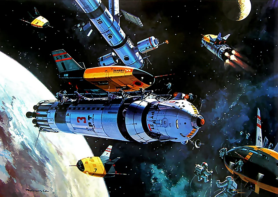 Klaus Bürgle — artwork 6 of 25, Retrofuturisme archive
