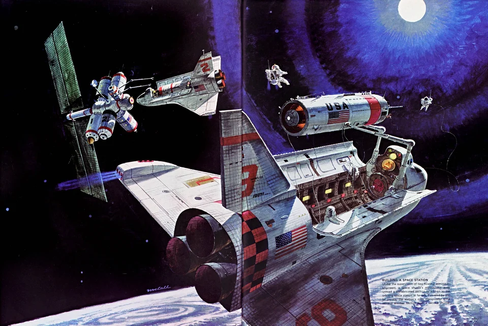 Robert McCall — artwork 10 of 35, Retrofuturisme archive