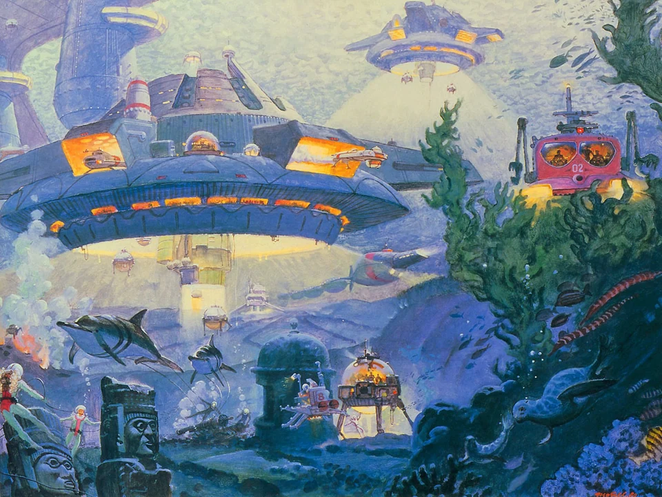 Robert McCall — artwork 13 of 35, Retrofuturisme archive