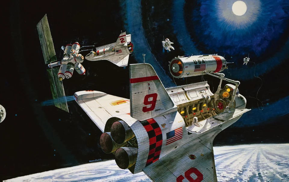 Robert McCall — artwork 19 of 35, Retrofuturisme archive