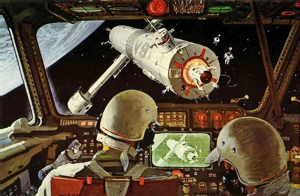 Robert McCall — artwork 20 of 35, Retrofuturisme archive