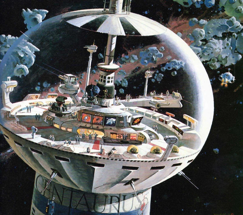 Robert McCall — artwork 29 of 35, Retrofuturisme archive