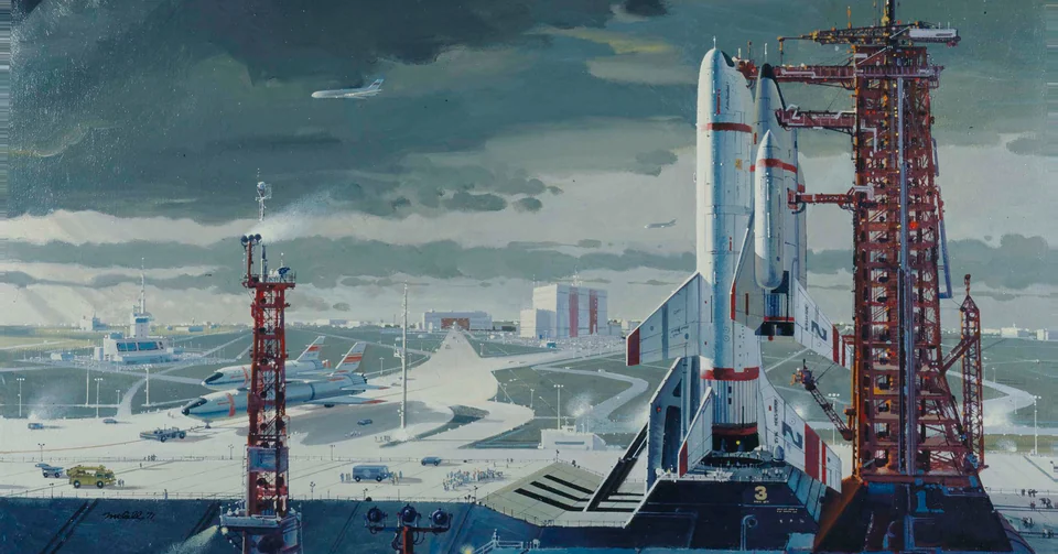 Robert McCall — artwork 31 of 35, Retrofuturisme archive
