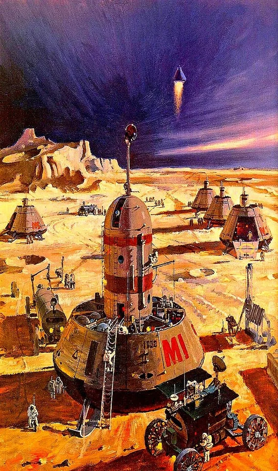 Robert McCall — artwork 33 of 35, Retrofuturisme archive