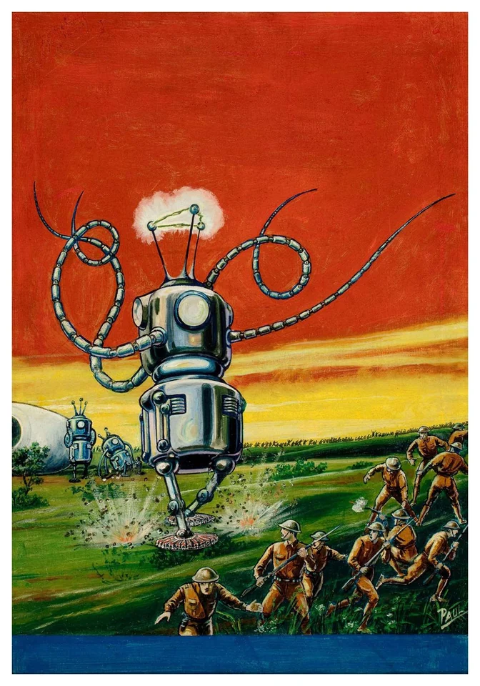 Frank R. Paul — artwork 12 of 35, Retrofuturisme archive