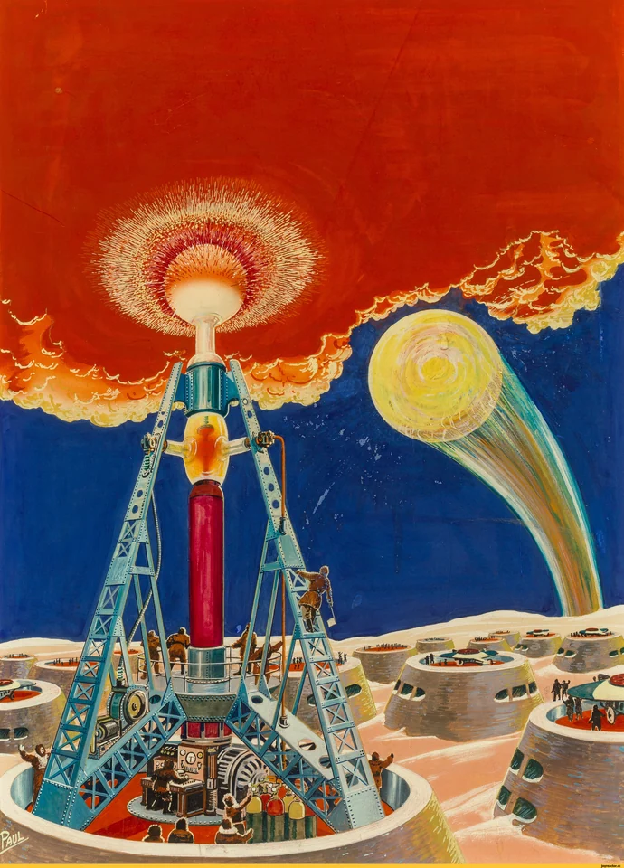Frank R. Paul — artwork 35 of 35, Retrofuturisme archive