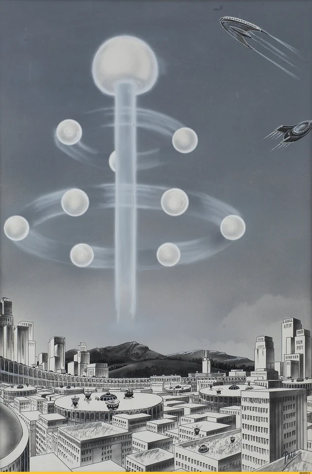 Frank R. Paul — artwork 5 of 35, Retrofuturisme archive