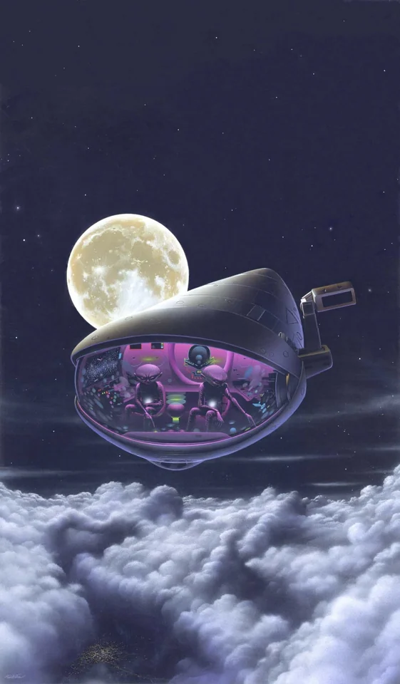 Tim White — artwork 2 of 19, Retrofuturisme archive
