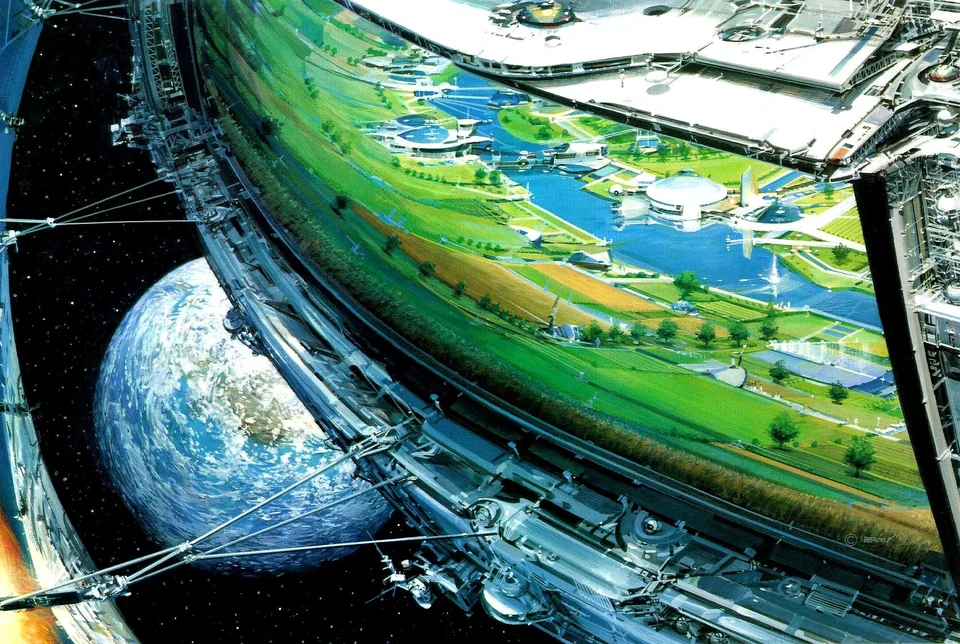 John Berkey — artwork 1 of 31, Retrofuturisme archive