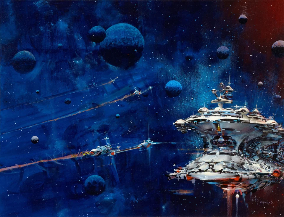 John Berkey — artwork 12 of 31, Retrofuturisme archive