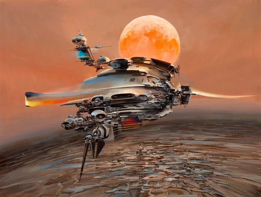 John Berkey — artwork 15 of 31, Retrofuturisme archive