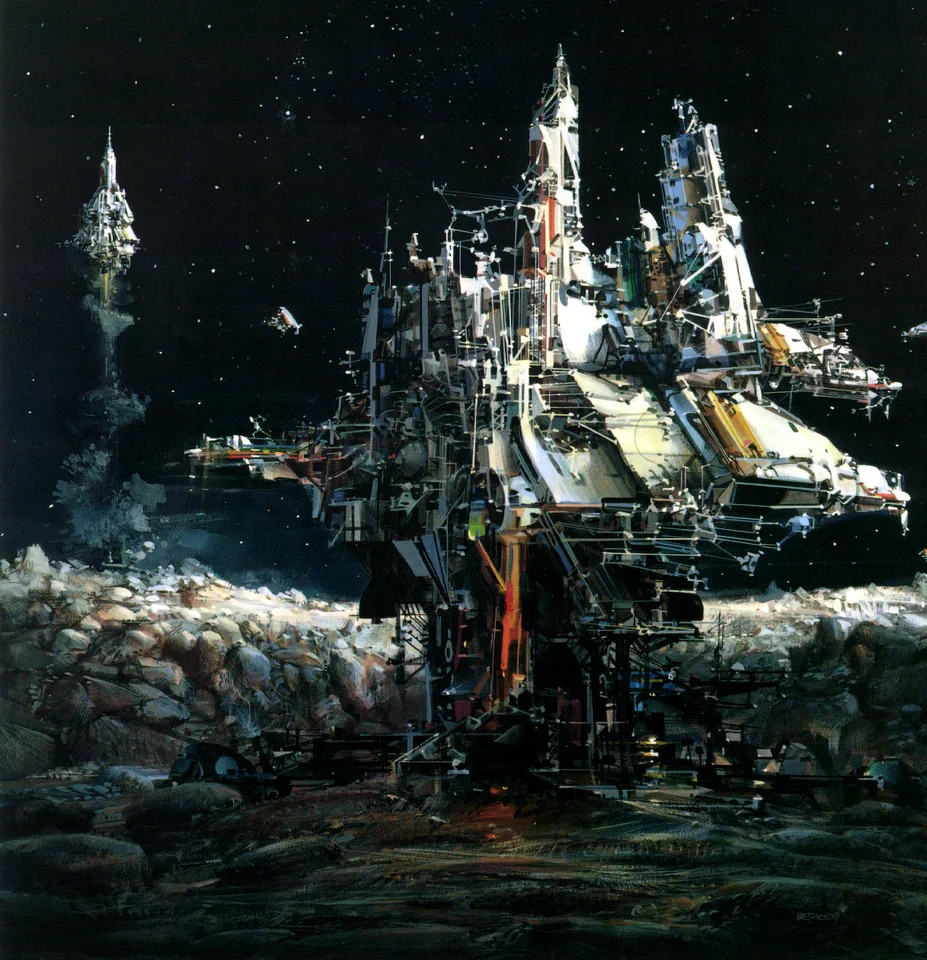 John Berkey — artwork 20 of 31, Retrofuturisme archive