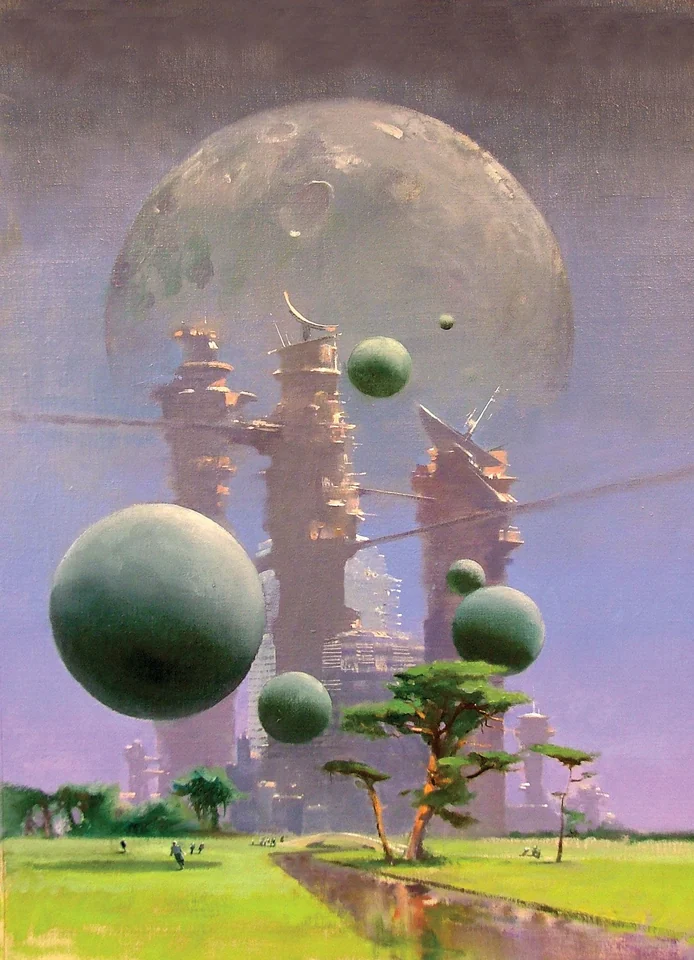 John Berkey — artwork 22 of 31, Retrofuturisme archive