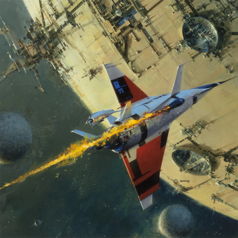 John Berkey — artwork 27 of 31, Retrofuturisme archive