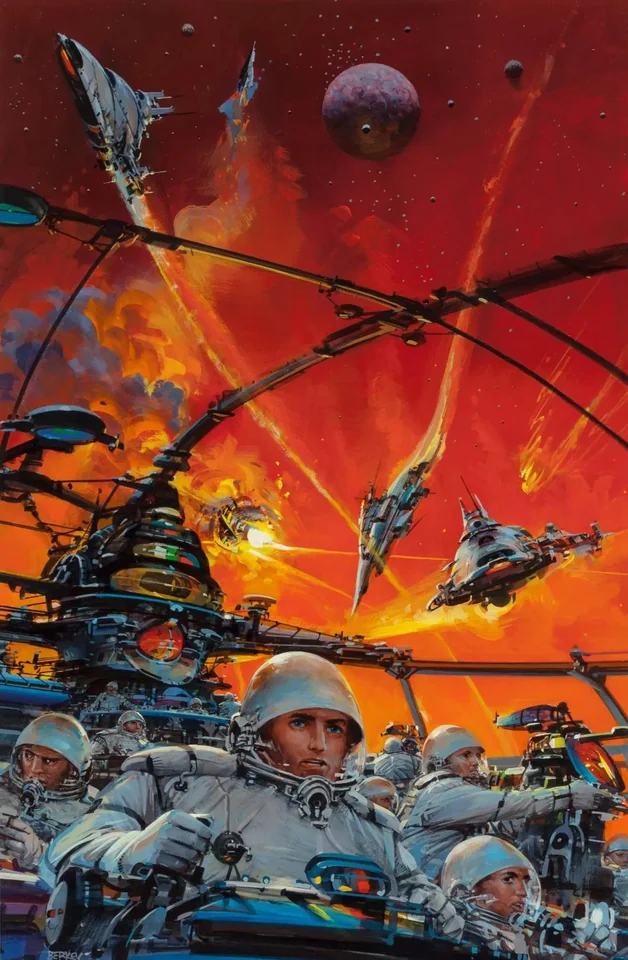 John Berkey — artwork 28 of 31, Retrofuturisme archive