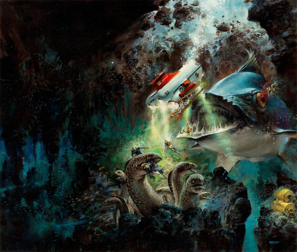 John Berkey — artwork 3 of 31, Retrofuturisme archive