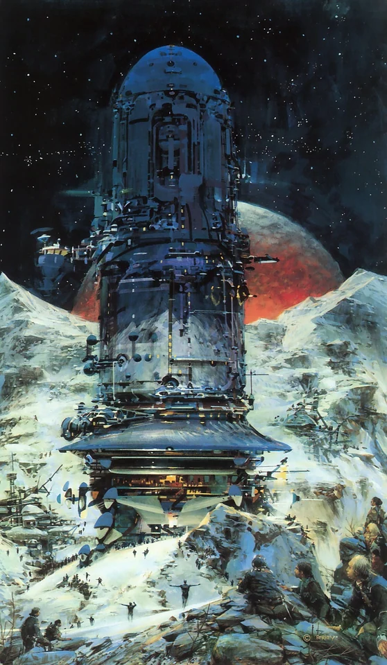 John Berkey — artwork 30 of 31, Retrofuturisme archive