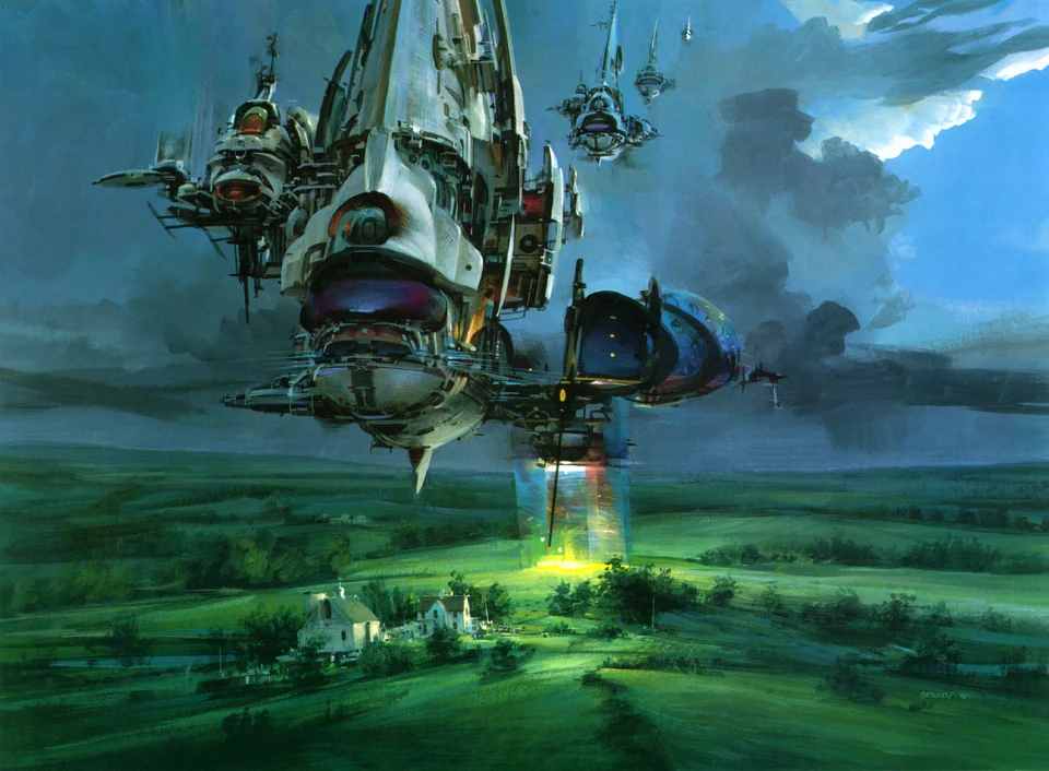 John Berkey — artwork 9 of 31, Retrofuturisme archive