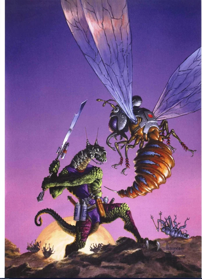 Richard Hescox — artwork 23 of 24, Retrofuturisme archive