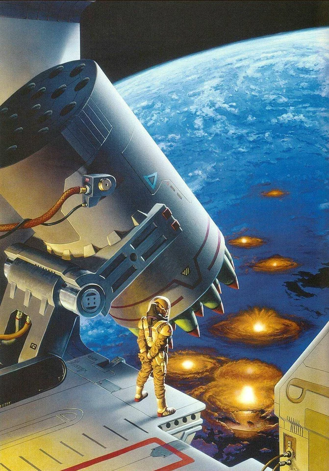 Richard Hescox — artwork 8 of 24, Retrofuturisme archive