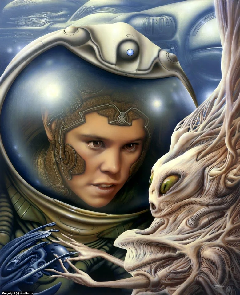 Jim Burns — artwork 11 of 31, Retrofuturisme archive