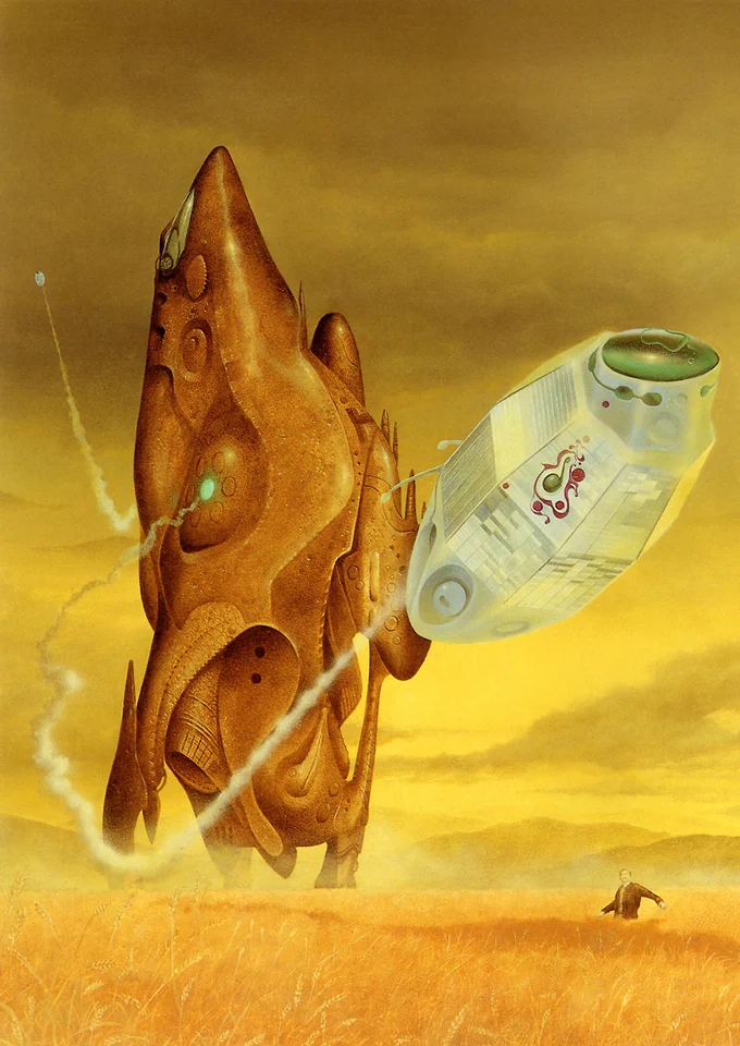 Jim Burns — artwork 13 of 31, Retrofuturisme archive