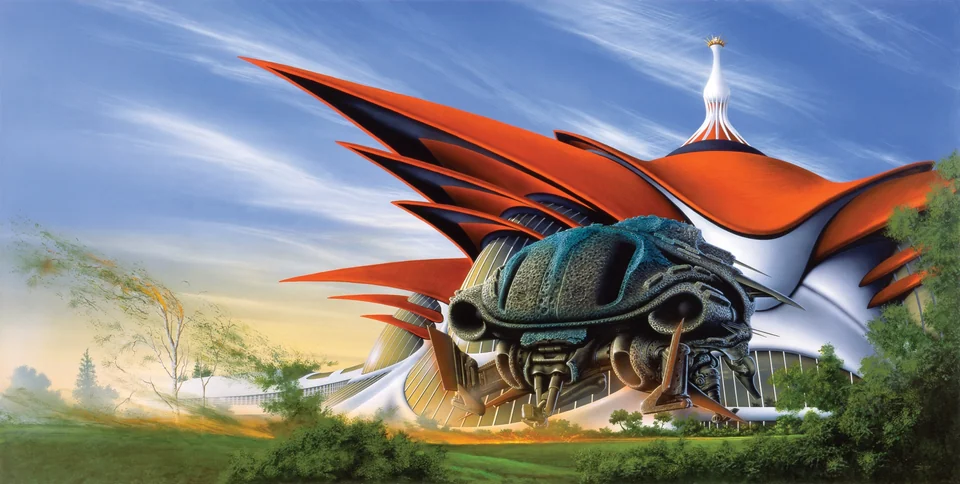 Jim Burns — artwork 19 of 31, Retrofuturisme archive