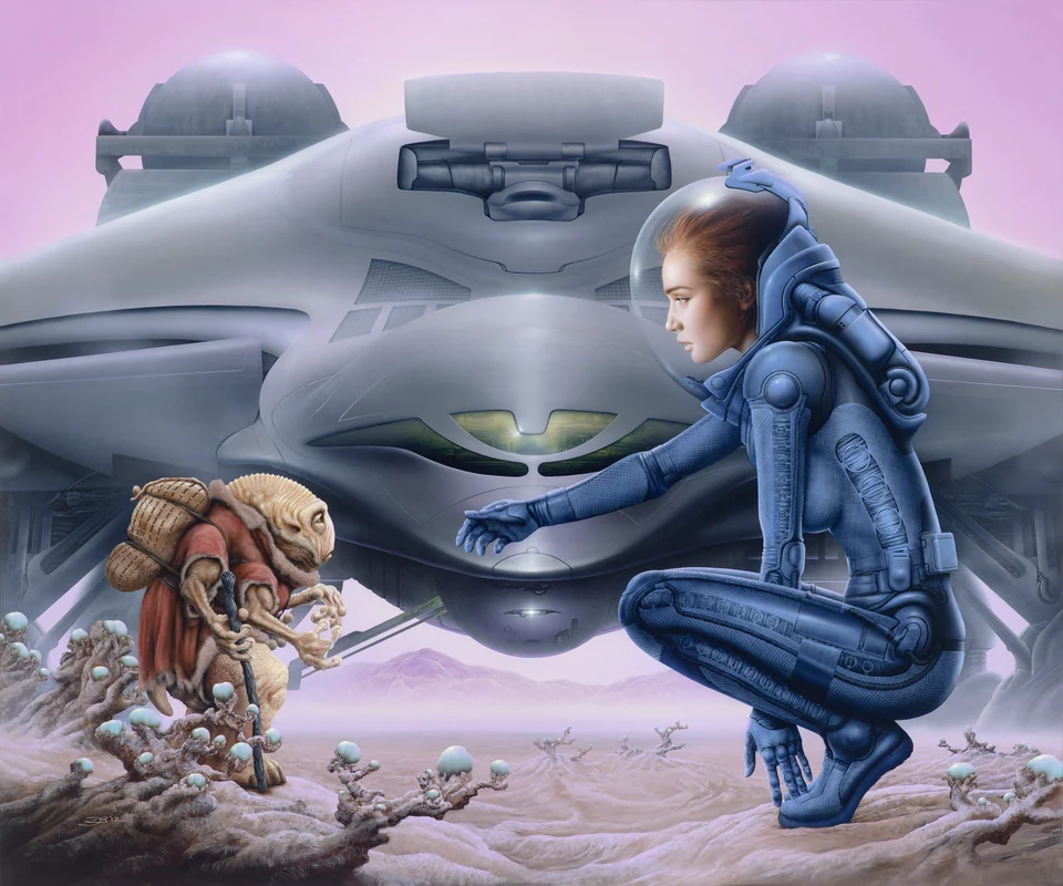 Jim Burns — artwork 20 of 31, Retrofuturisme archive
