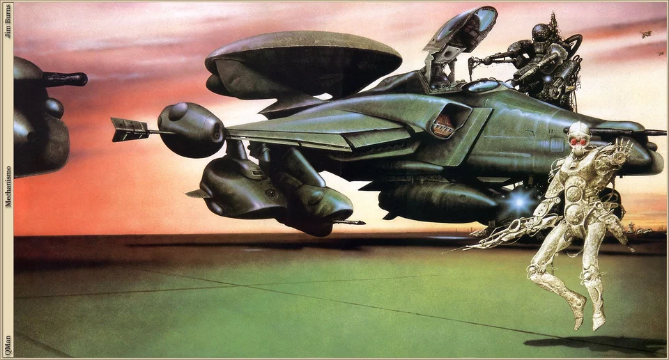 Jim Burns — artwork 26 of 31, Retrofuturisme archive