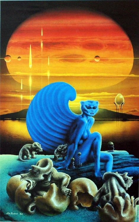 Jim Burns — artwork 28 of 31, Retrofuturisme archive